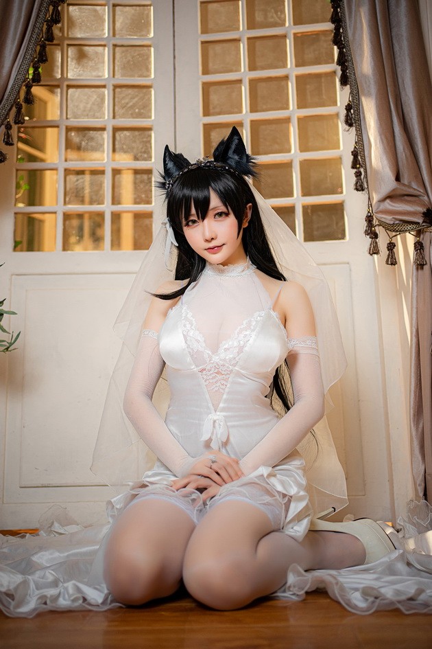 040.星之迟迟 爱宕婚纱[25P107M]