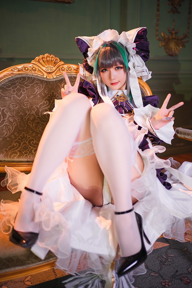 044.星之迟迟 《R Maid》-柴郡[15P/58.9M]