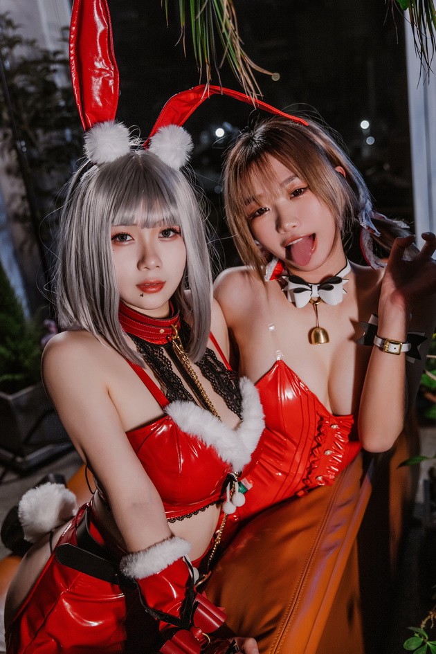 柒柒要乖哦 - NO.066 &amp;末夜787 双人圣诞礼物[64P-970.2M]