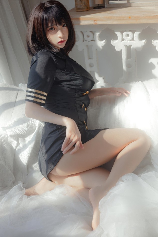 疯猫ss - NO.229 黑色制服[40P-284.8M]