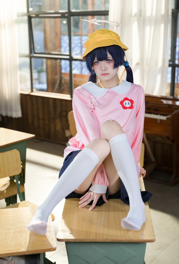九柒喵 - NO.026 妃D幼稚园 (蔚蓝档案) [25P-111M]